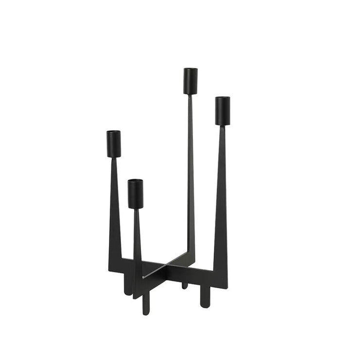 Moderner geometrischer Kerzenhalter