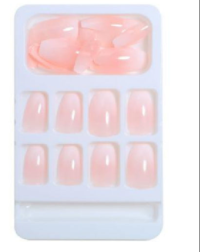 Natürliche Glossy Press-On Nail Tips Karnz