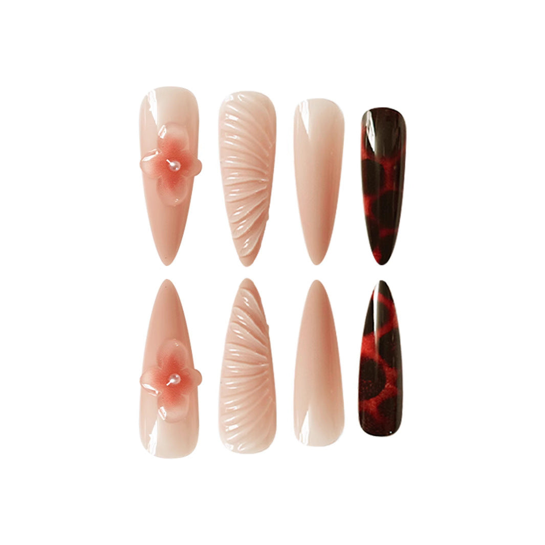 Premium dekorative Acryl-Nagelspitzen Karnz