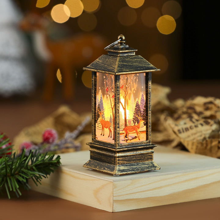 LED-beleuchtete Weihnachtslaterne Karnz