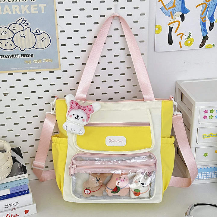 Multi-Taschen Transparenter Rucksack Karnz