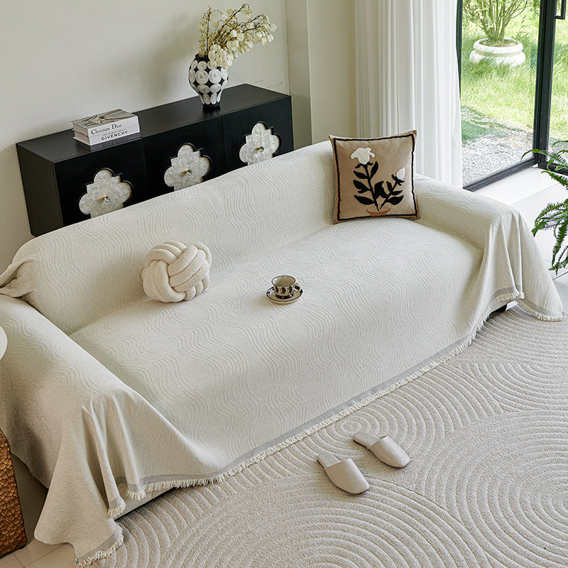 Strukturierte dekorative Sofa-Decke