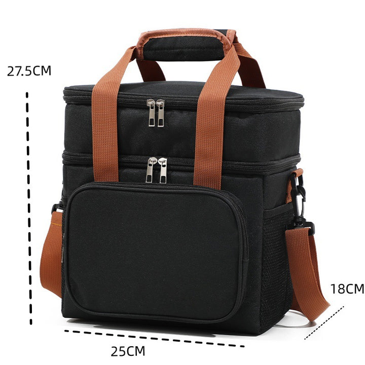 Isolierte Mehrschichtige Lunch-Tasche Karnz