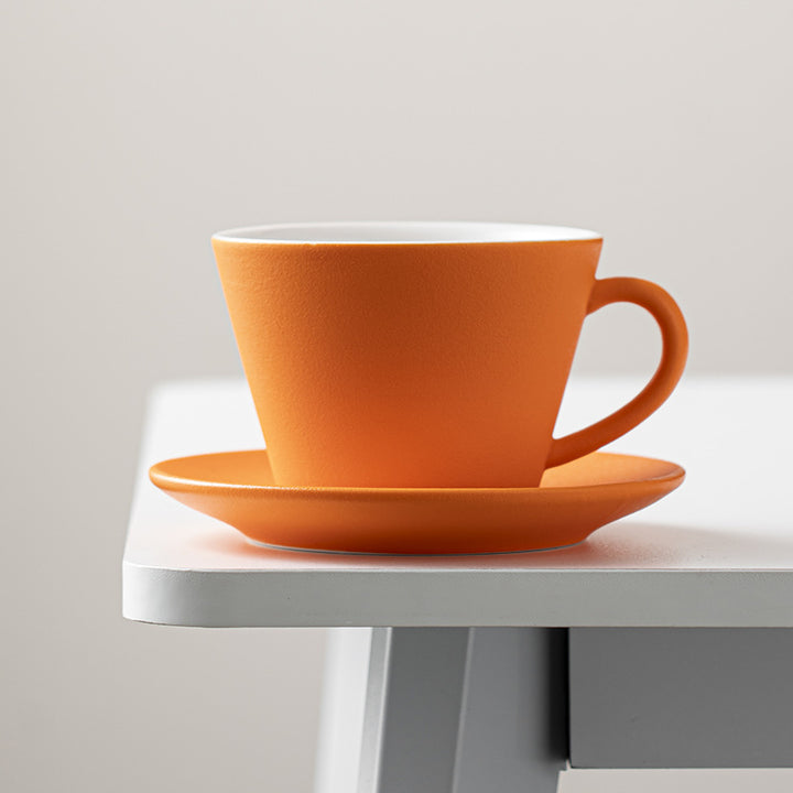 Elegantes Mattes Keramik Kaffeetassen-Set