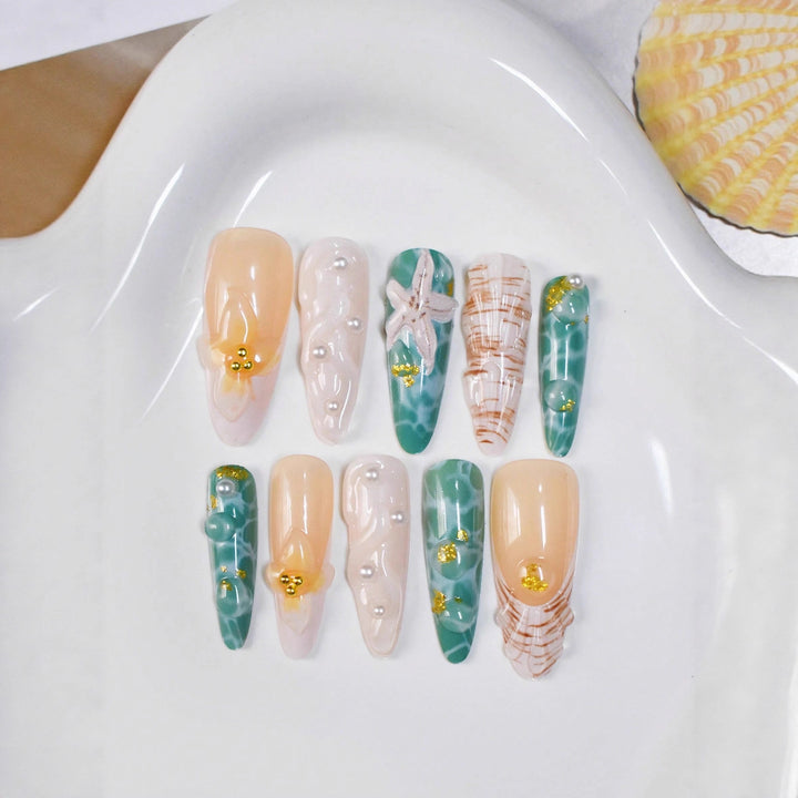 Künstlerisches 3D Nagelkunstset Karnz