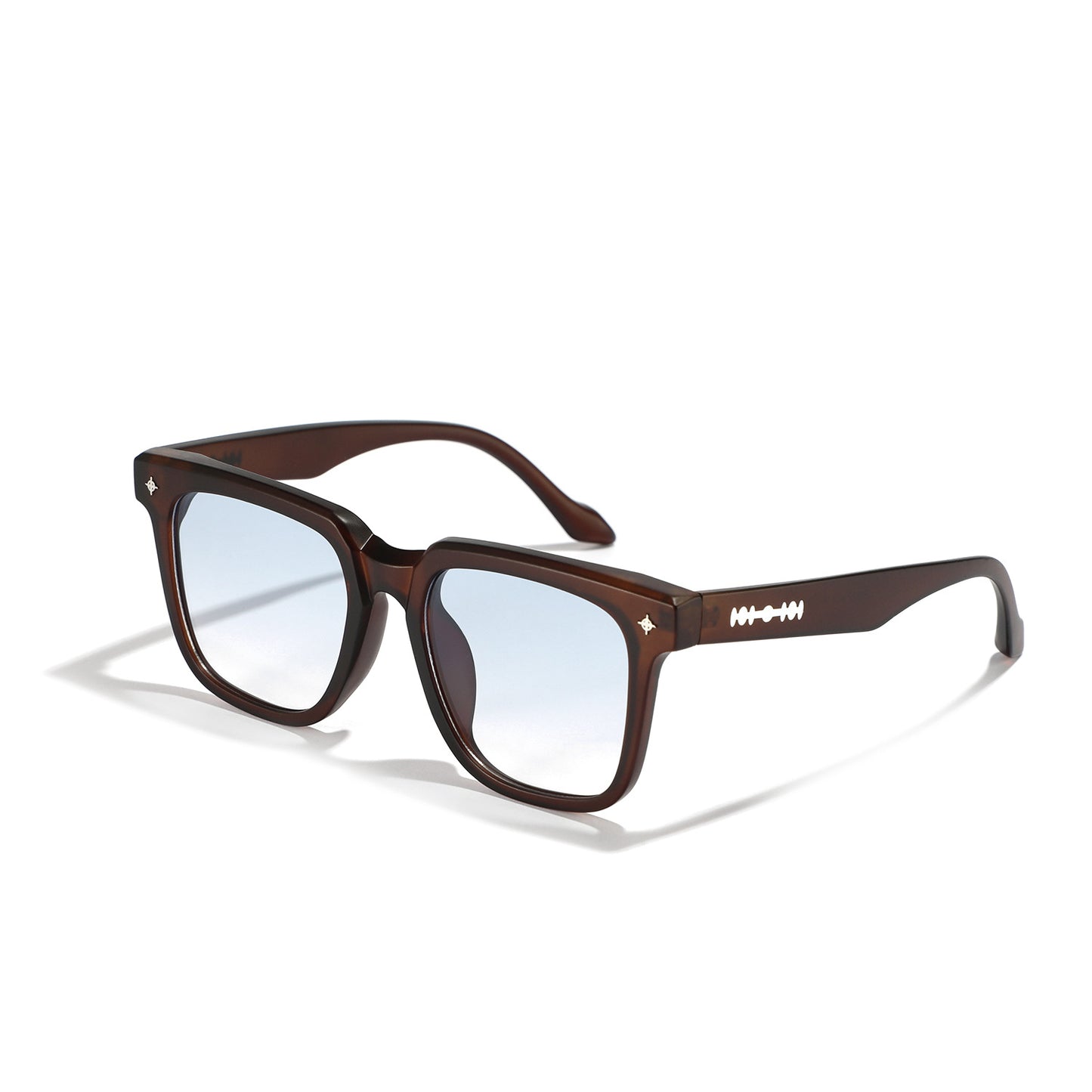 Damen modische quadratische Sonnenbrille mit stilvollem Schildpatt-Design Karnz