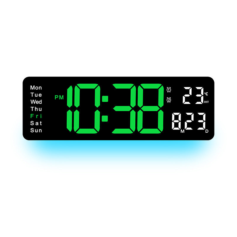 Digitaler LED-Wecker mit Temperatur- und Wochentagsanzeige Karnz