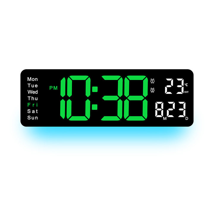 Digitaler LED-Wecker mit Temperatur- und Wochentagsanzeige Karnz