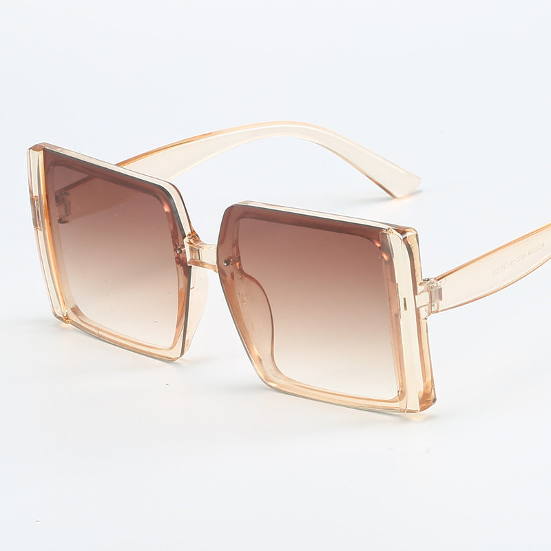 Damen Oversized-Sonnenbrille mit Farbverlauf Karnz