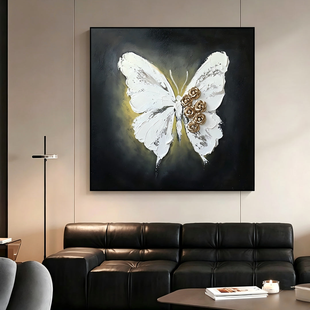 Schmetterling-Themen 3D Leinwand Kunst
