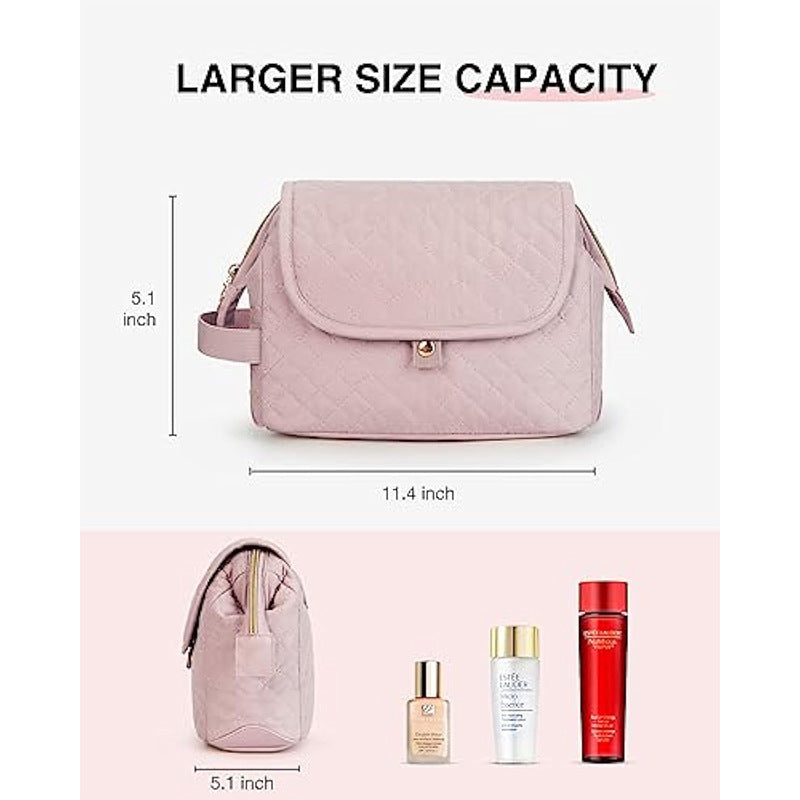 Elegante Kosmetik-Organizer Tasche mit Eingesetztem Fächersystem Karnz