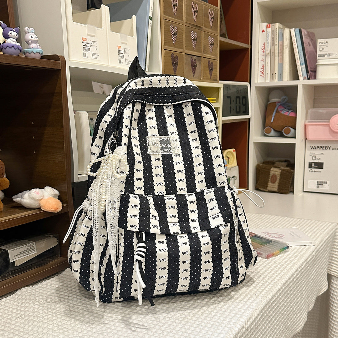 Stilvolle dekorative Schleifen-verzierte Rucksack Karnz