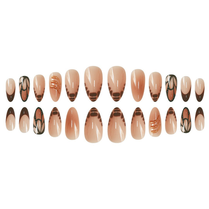 Chic Dekorative Druck-Ne Nail Art Karnz