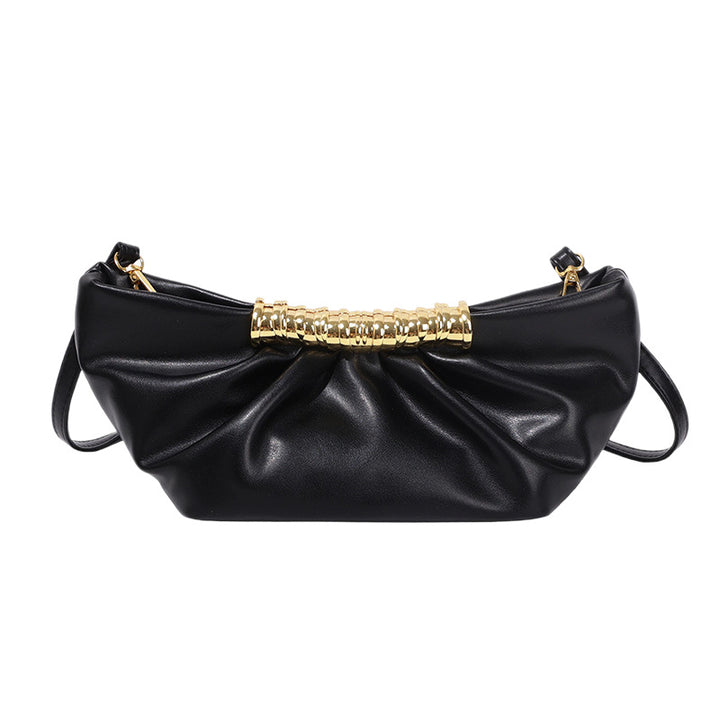 Stylische geraffte Abend-Clutch