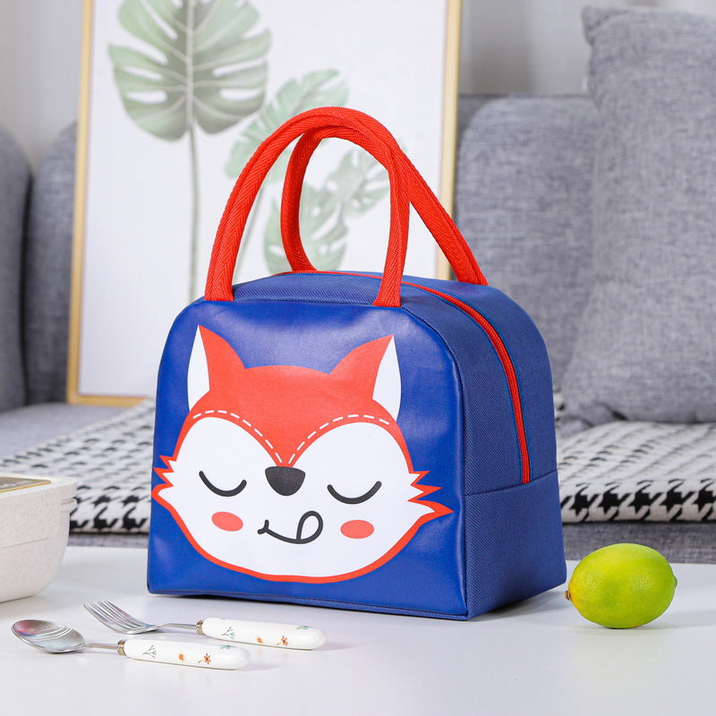 Isolierte Fox-Themen-Lunch-Tasche