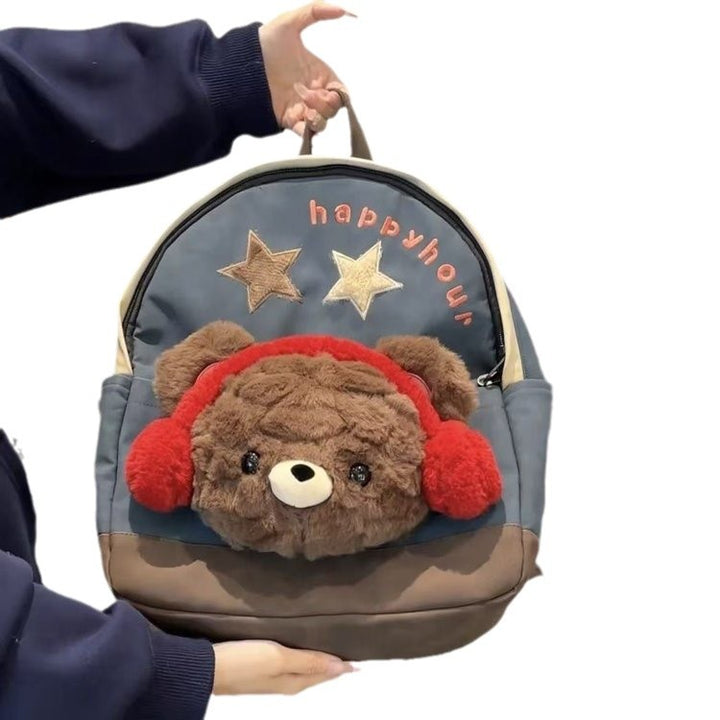 Rucksack mit Süßem Kuscheltier und Bezauberndem Design Karnz