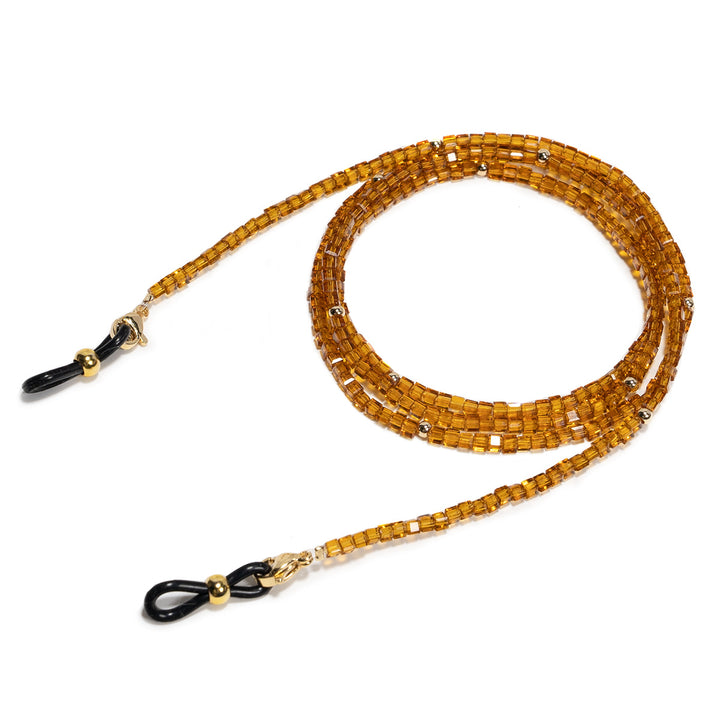 Premium Perlen Brillen Kette Karnz