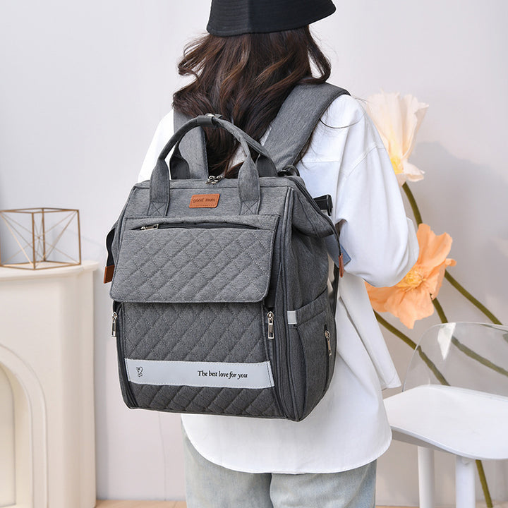 Mehrfach-Taschen gesteppter Baby-Pflege-Rucksack Karnz