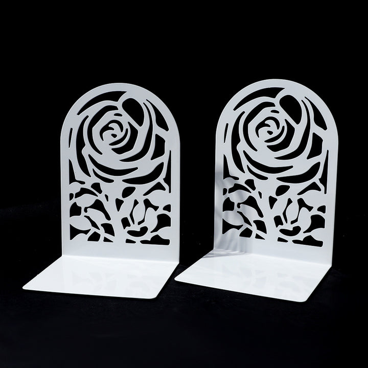 Blumenmuster Dekorative Buchstützen