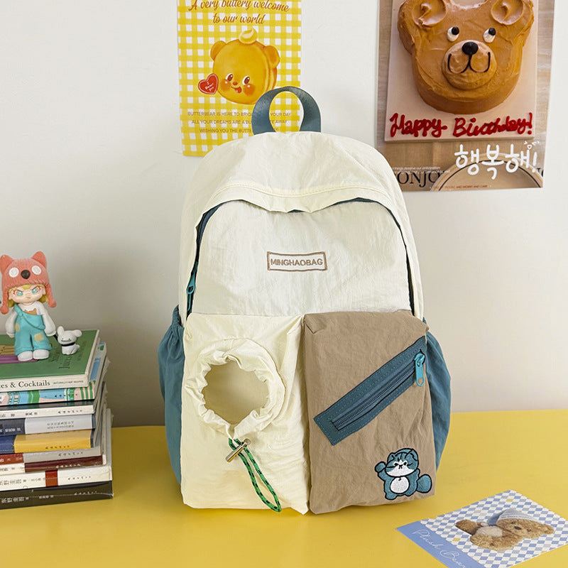 Verspielt Multi-Taschen Leger Rucksack Karnz