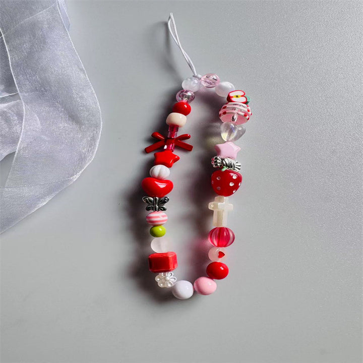 Verspielte Perlen Charm Brillenband Karnz