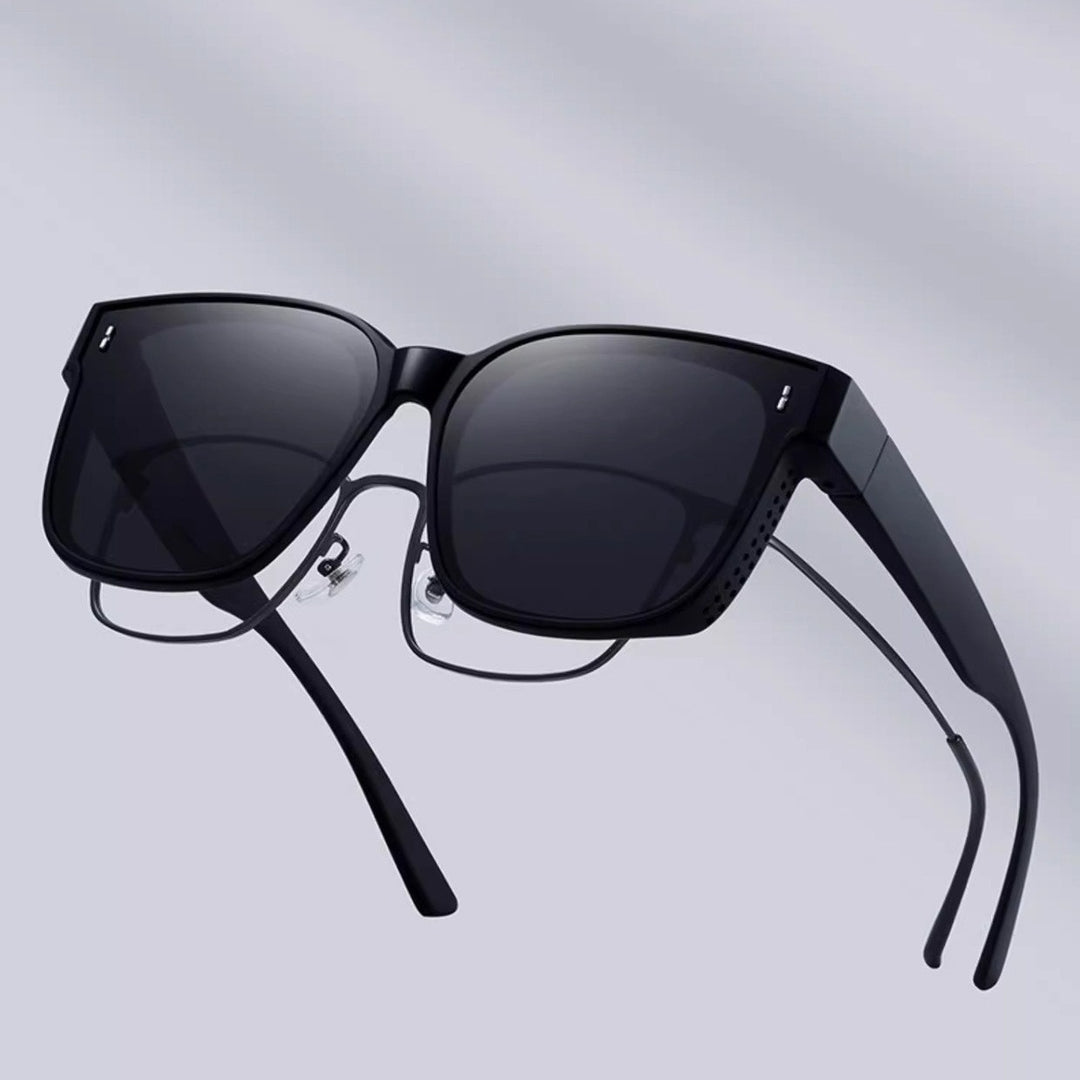 Damen modische Sonnenbrille im modernen Rahmendesign Karnz