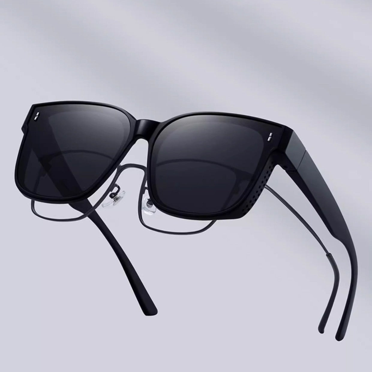 Damen modische Sonnenbrille im modernen Rahmendesign Karnz