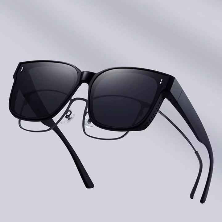 Damen modische Sonnenbrille im modernen Rahmendesign Karnz