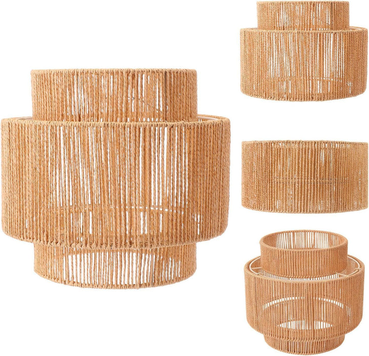 Dekorativer Rattan Aufbewahrungskorb Karnz