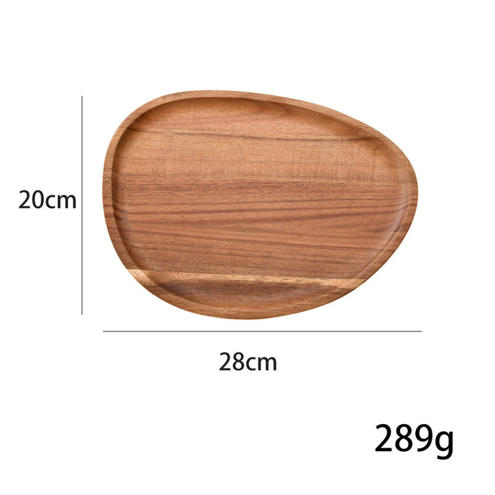 Elegante Holzservierplatte mit Ergonomischem Design Karnz