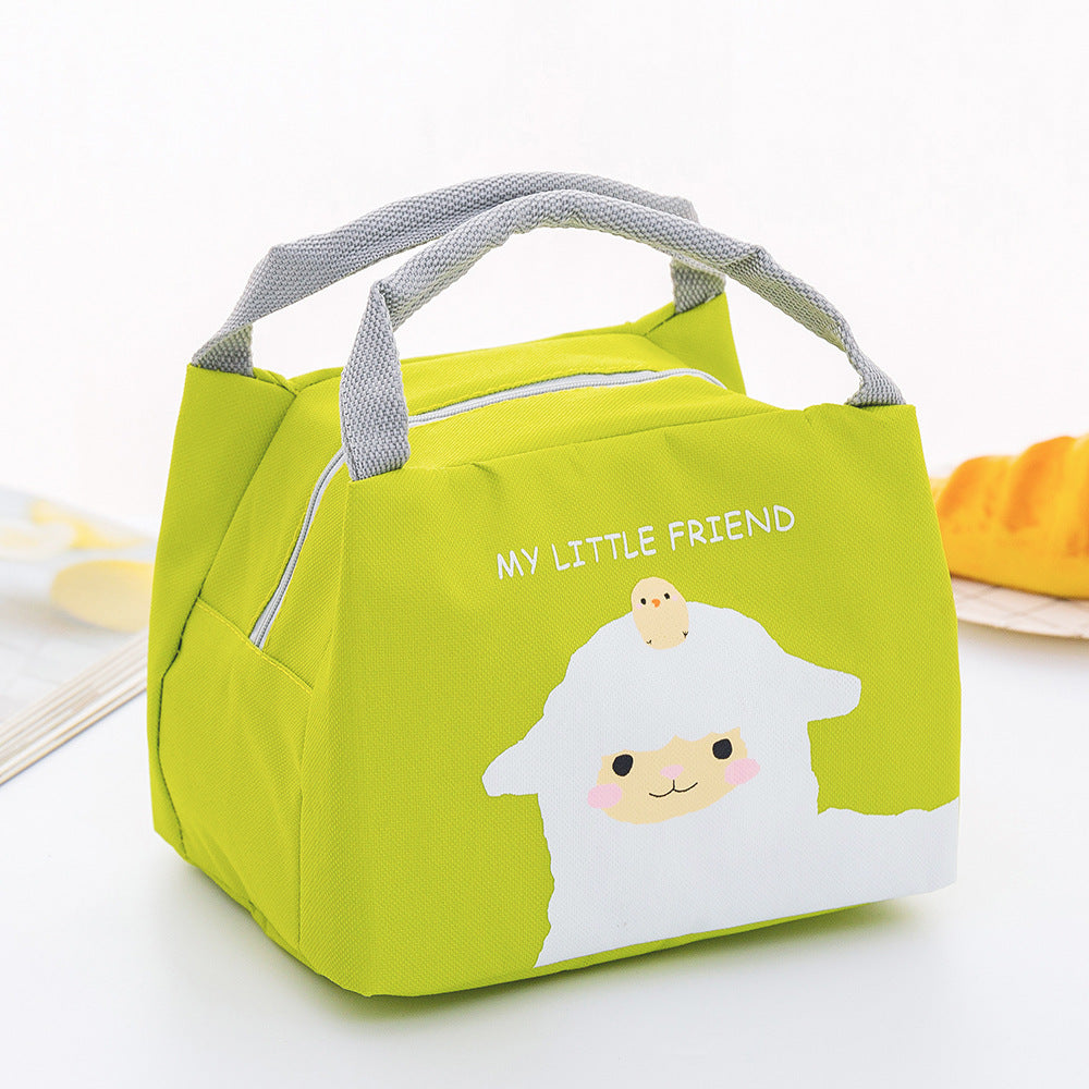 Isolierte Lunchbox-Tasche mit süßem Fuchsdesign