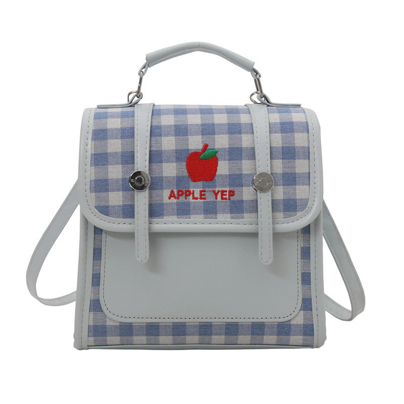Verspielt Karierter Mini-Rucksack Karnz