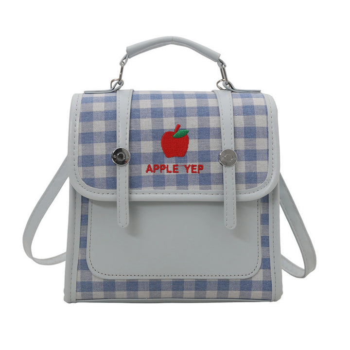 Verspielt Karierter Mini-Rucksack Karnz
