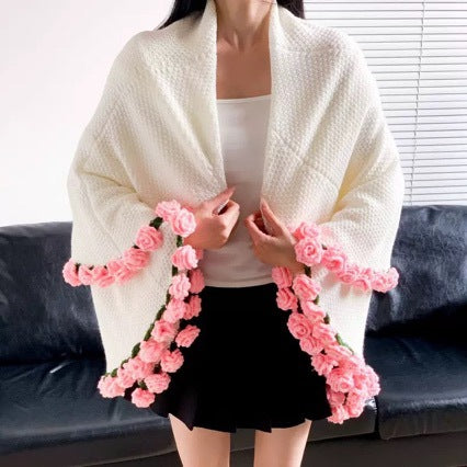 Floral Stricktasche