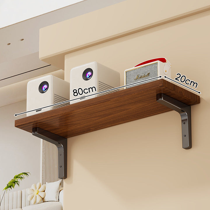 Wandmontierte schwebende Aufbewahrungse shelf mit Marmor-Effekt und Schwerlaststahlhaltern