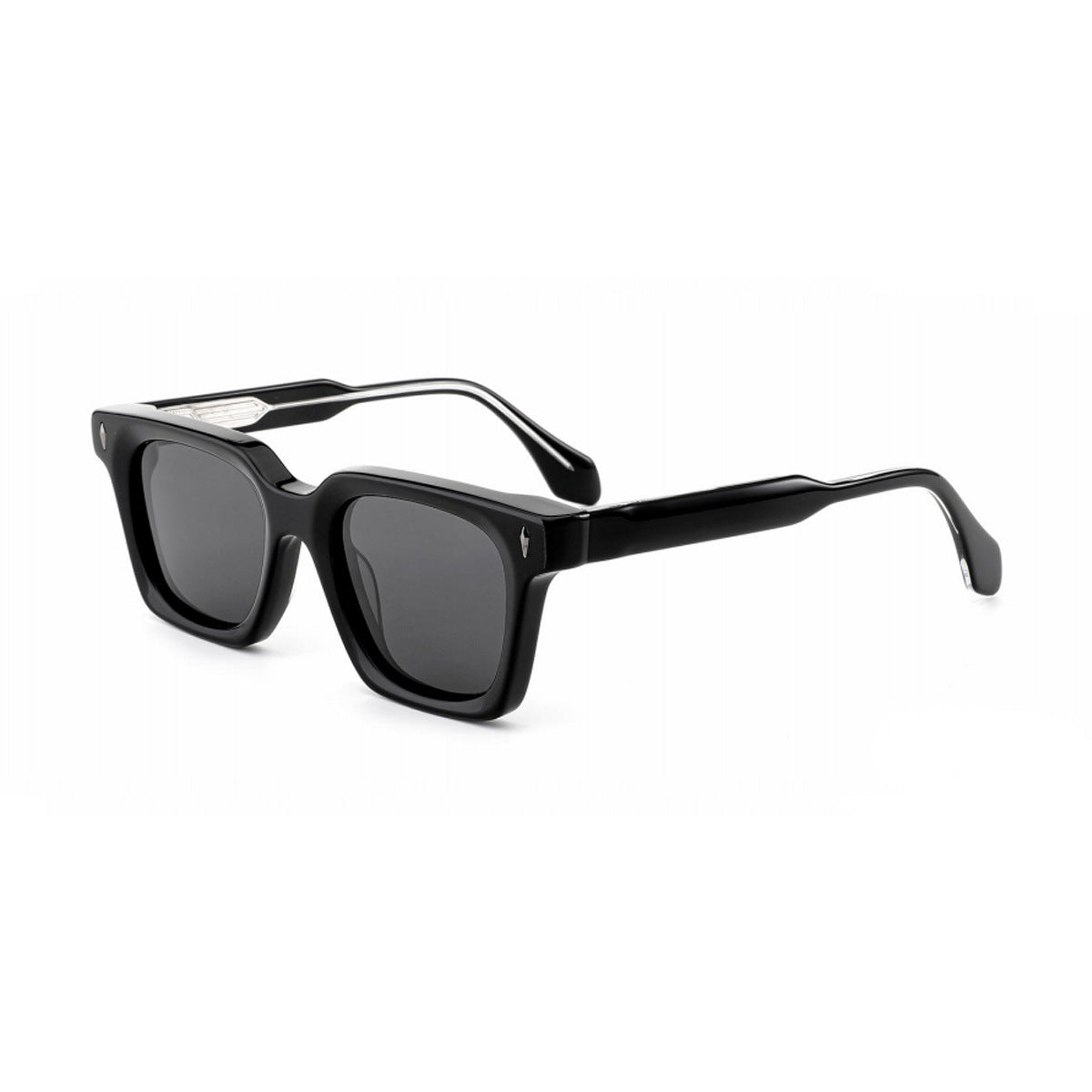 Damen klassische quadratische Sonnenbrille mit robustem Rahmen und UV-Schutz Karnz