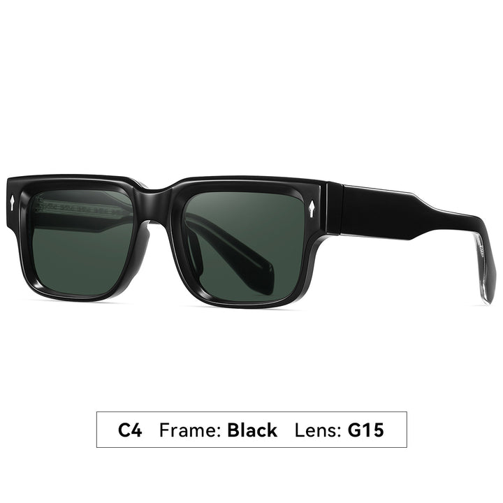 Damen Sonnenbrille im modernen, kantigen Design Karnz
