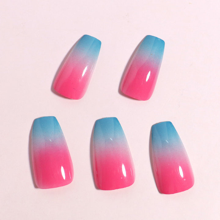 Gradient Press-On Nail Set Karnz