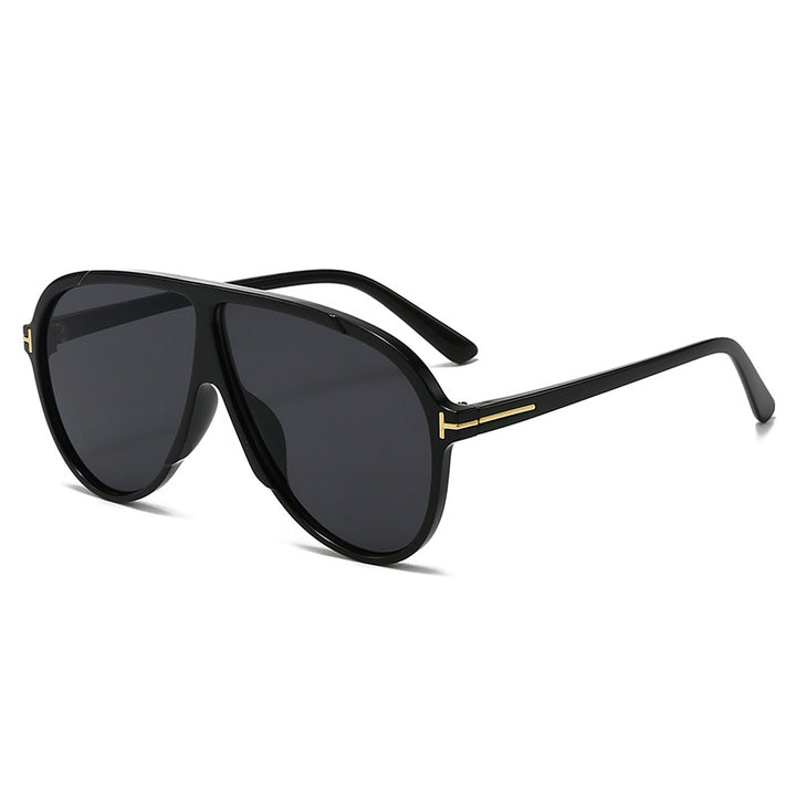 Damen große Sonnenbrille mit modernem Design und schützenden Gläsern Karnz