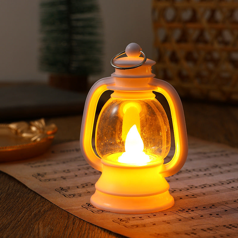 Nostalgische Laterne mit LED-Beleuchtung Karnz