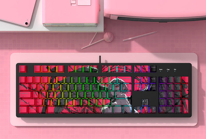 Künstlerisch Themed Mechanische Tastatur Karnz
