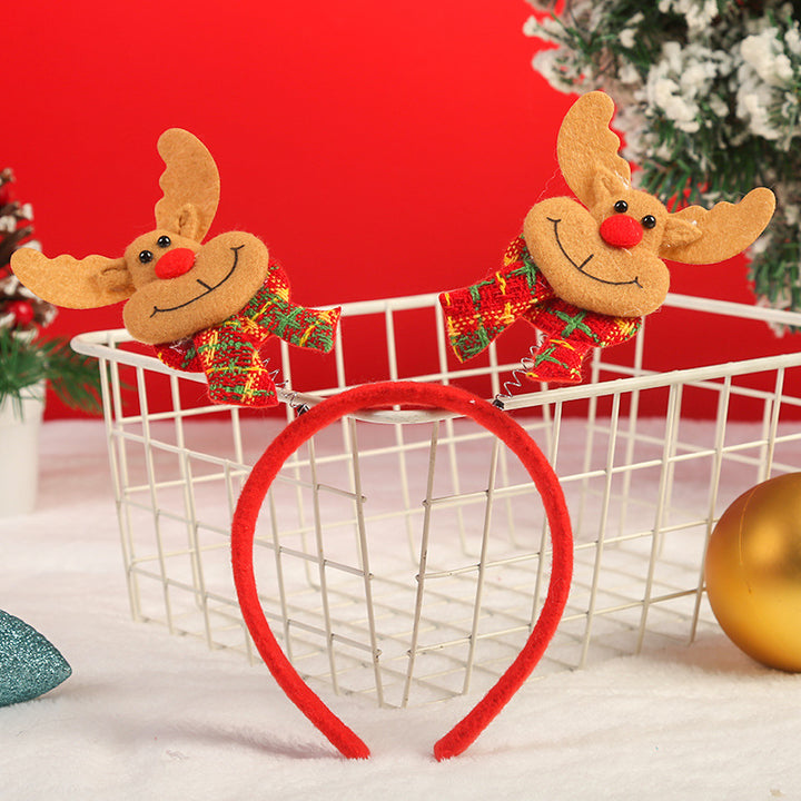 Lustige Weihnachts-Rentier-Haarreifen Karnz