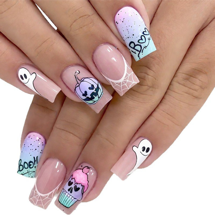 Kreatives Halloween-Themen-Nagelkunst-Set Karnz