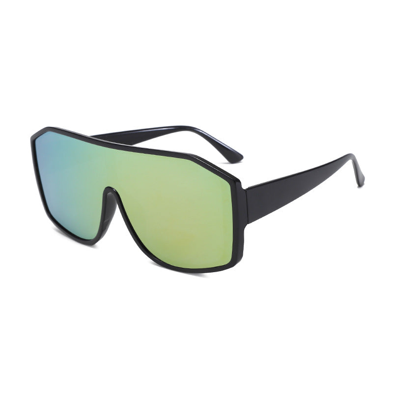 Damen Modische Oversized-Sonnenbrille im futuristischen Design Karnz