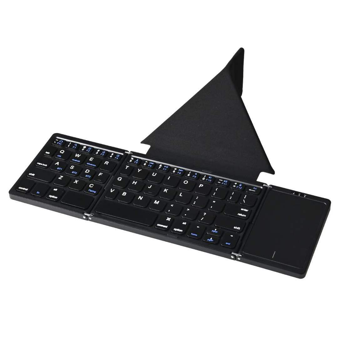 Tragbare Bluetooth-Tastatur mit integriertem Touchpad Karnz