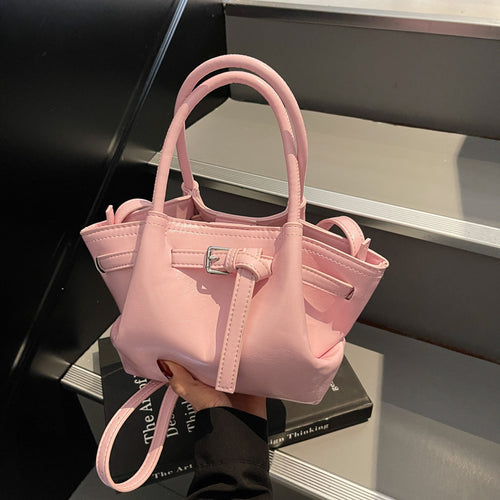 Strukturierte Mini-Handtasche