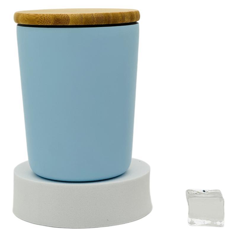 Damen eleganter nachhaltiger Isolierbecher mit Bambusdeckel Karnz