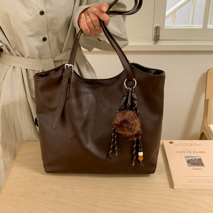 Leder Shopper Tasche Karnz