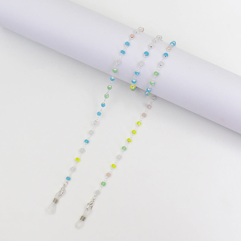 Stylische Perlen-Brillen-Kette Karnz