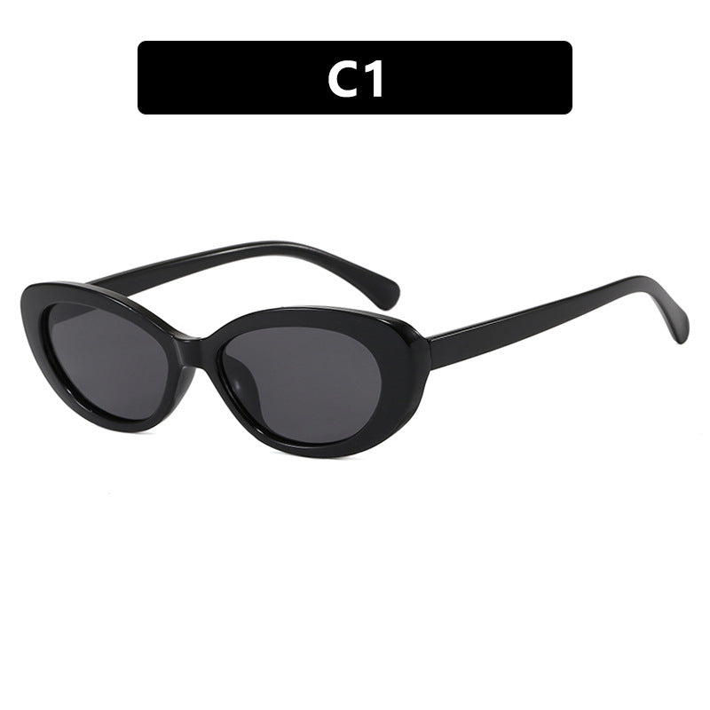 Damen modische Cat-Eye Sonnenbrille mit UV-Schutz und elegantem Rahmen Karnz